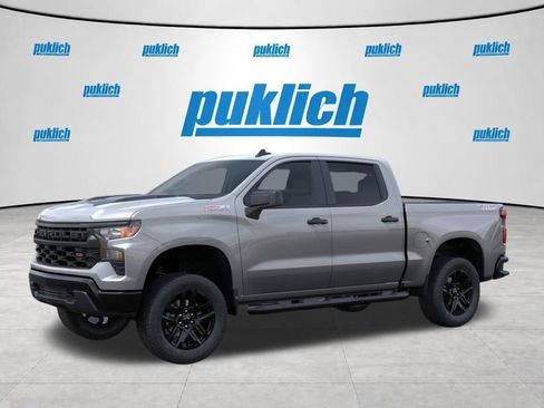 New 2026 Chevrolet Silverado 1500 Custom Trail Boss w/ Turbomax Blackout Package AWD/4WD image 2