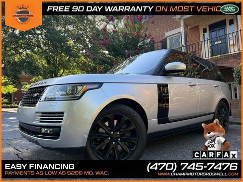 Used 2016 Land Rover Range Rover HSE AWD/4WD image 1