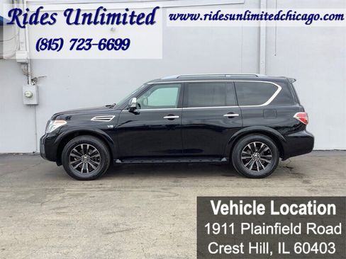 Used 2019 Nissan Armada Platinum w/ Captain's Chairs Package image 3