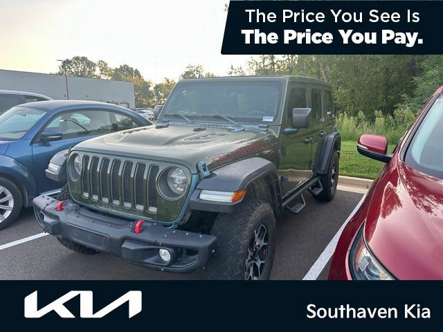 Used 2021 Jeep Wrangler Unlimited Rubicon AWD/4WD image 1