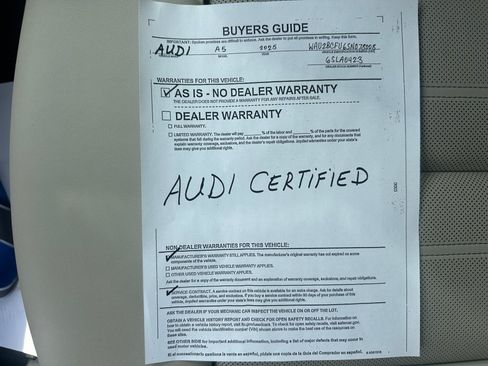Certified 2025 Audi A5 2.0T Premium Plus AWD/4WD image 33