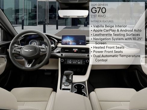 New 2026 Genesis G70 2.5T image 17
