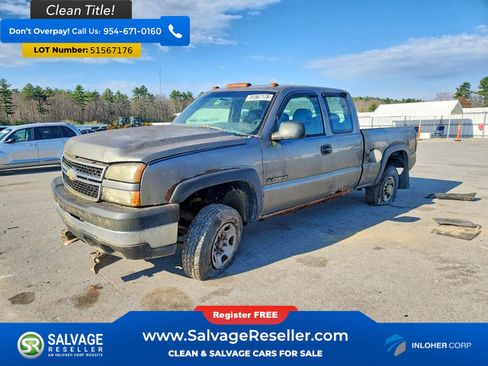 Used 2006 Chevrolet Silverado 2500 W/T w/ Snow Plow Prep Package AWD/4WD image 1
