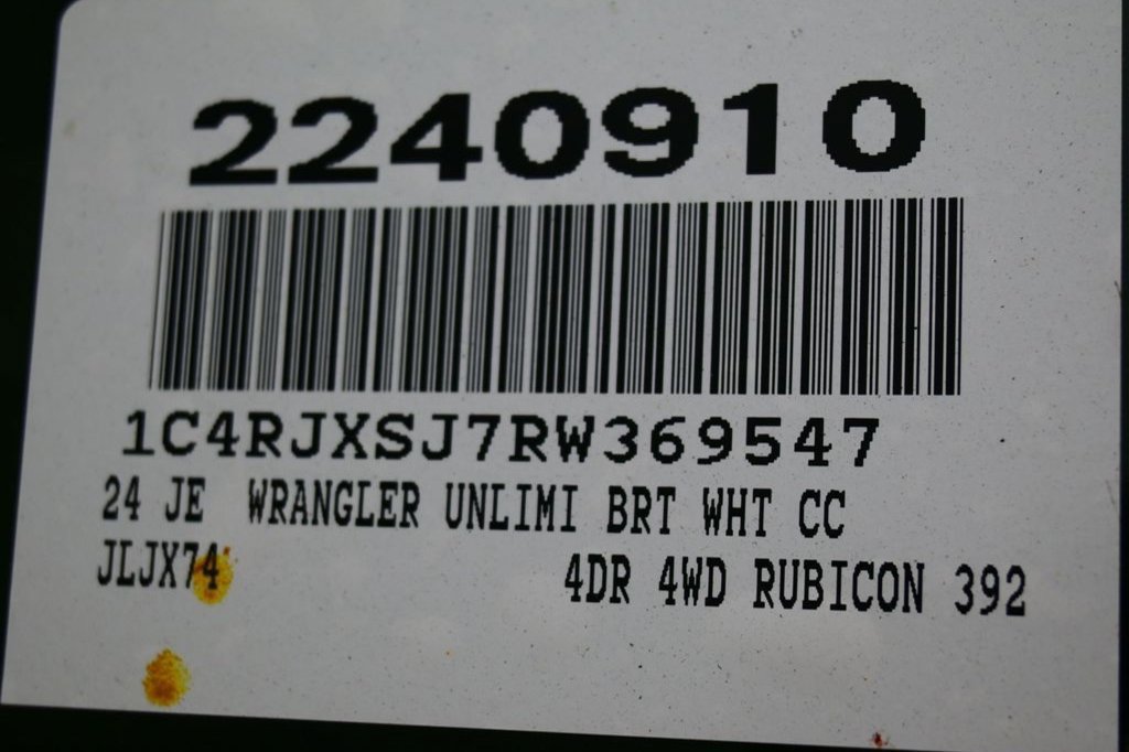 New 2024 Jeep Wrangler Unlimited Rubicon 392 AWD/4WD image 40