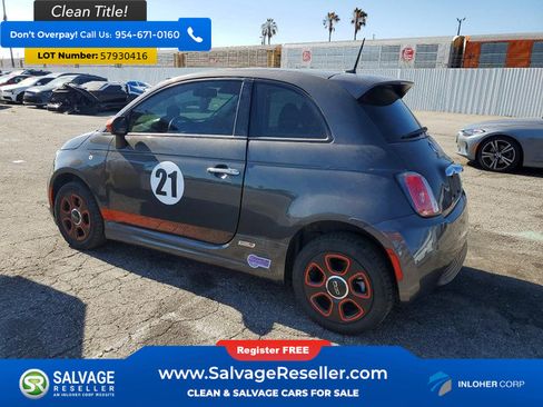 Used 2015 FIAT 500 e w/ Esport Package FWD image 3