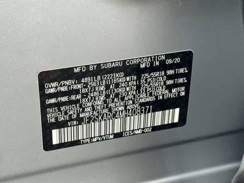 Used 2021 Subaru Forester Sport w/ Popular Package #2 AWD/4WD image 33