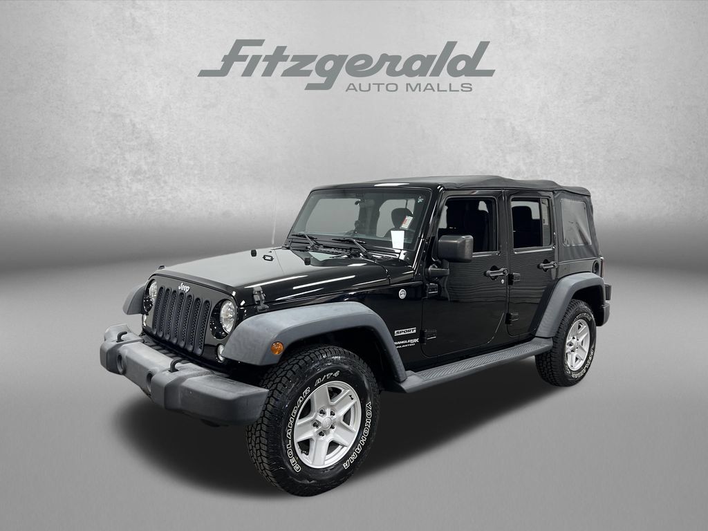Used 2018 Jeep Wrangler Unlimited Sport w/ Connectivity Group AWD/4WD 360° Tour