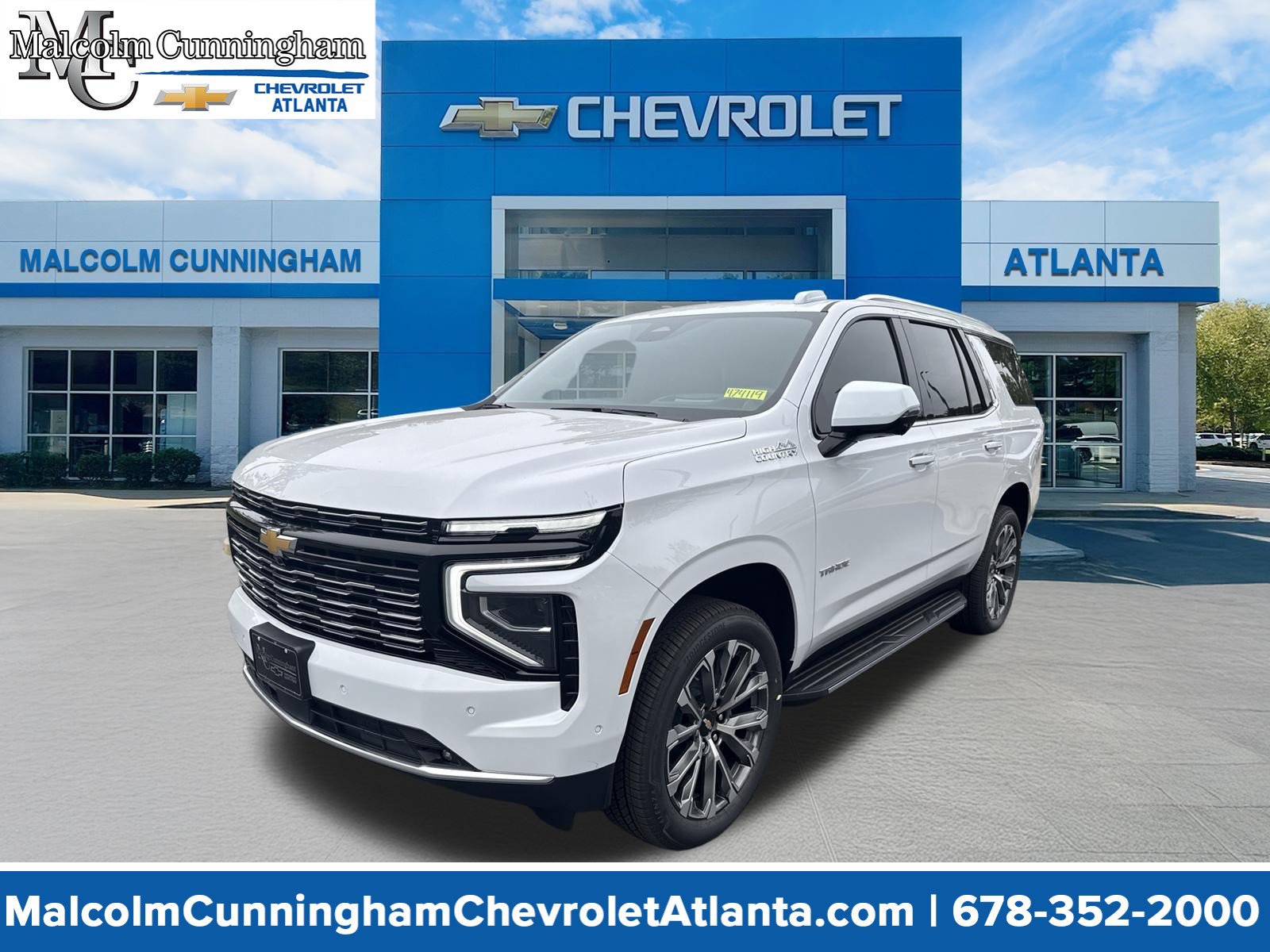 New 2026 Chevrolet Tahoe High Country w/ Sun And Tow Package AWD/4WD image 1