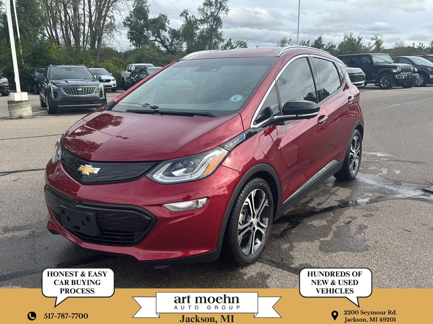 Used 2021 Chevrolet Bolt Premier w/ Infotainment Package FWD image 1