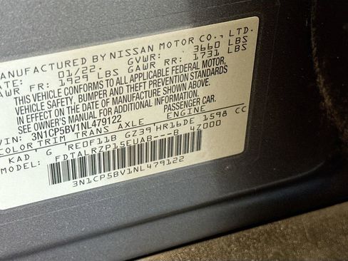 Used 2022 Nissan Kicks S image 27