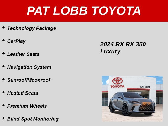 Used 2024 Lexus RX 350 FWD w/ Convenience Package image 39