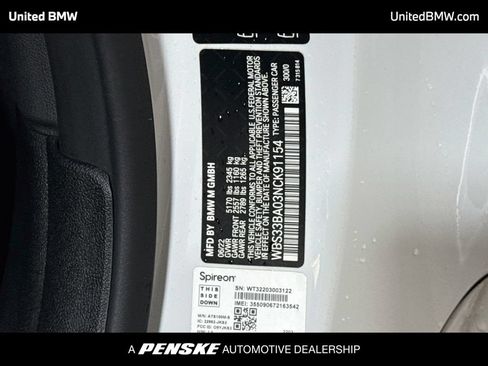 Used 2022 BMW M4 xDrive Competition w/ Executive Package AWD/4WD image 14