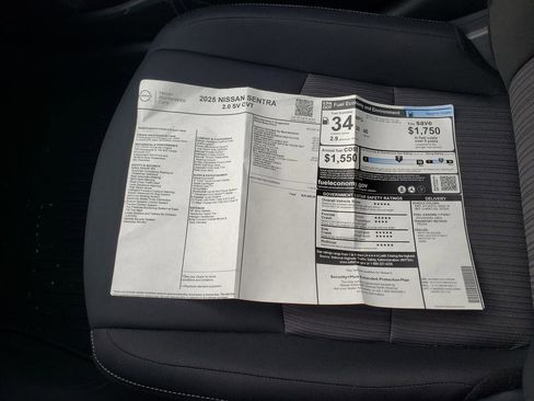 Certified 2025 Nissan Sentra SV w/ All-Weather Package image 39