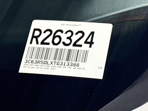 New 2026 RAM 2500 Big Horn AWD/4WD image 25