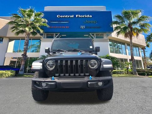 Used 2022 Jeep Wrangler Unlimited Rubicon 4xe w/ Steel Bumper Group AWD/4WD image 3