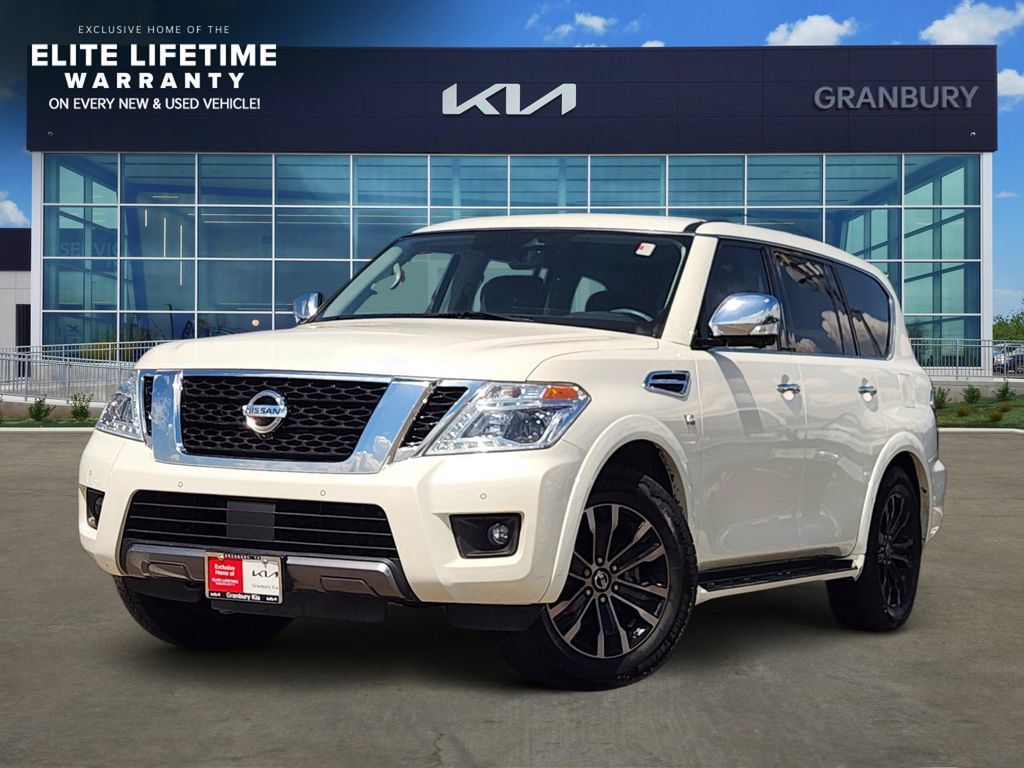 Used 2020 Nissan Armada Platinum w/ Captain's Chairs Package AWD/4WD image 1