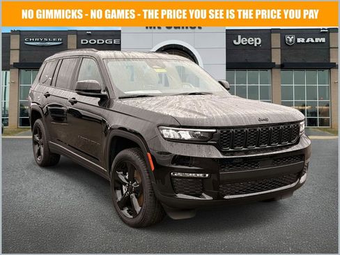 New 2025 Jeep Grand Cherokee L Limited w/ Black Appearance Package AWD/4WD image 1