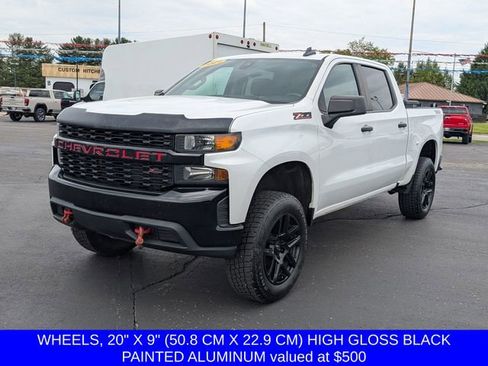 Used 2021 Chevrolet Silverado 1500 Custom Trail Boss w/ Safety Confidence Package AWD/4WD image 4