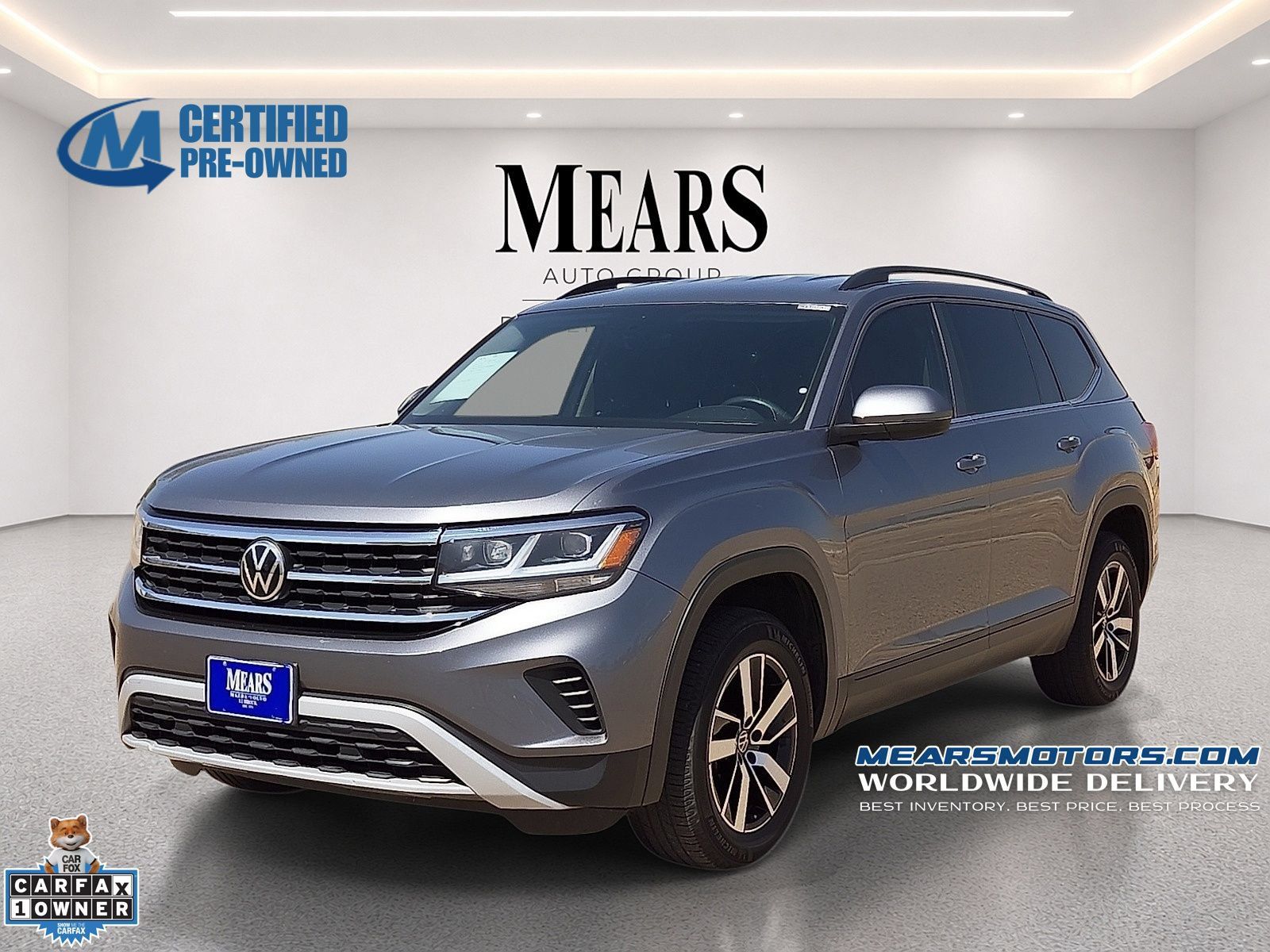 Used 2022 Volkswagen Atlas SE FWD image 1