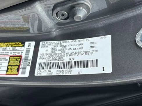 New 2026 Toyota Tundra 1794 Edition AWD/4WD image 39