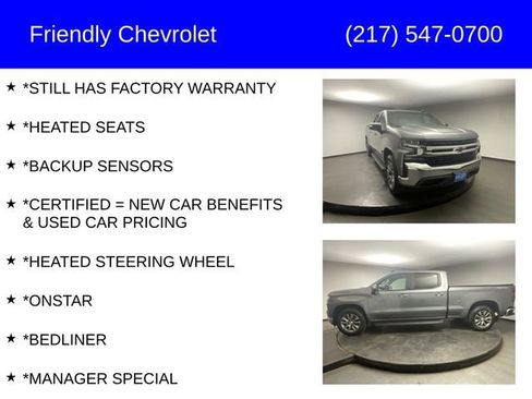 Certified 2021 Chevrolet Silverado 1500 LT w/ Convenience Package II AWD/4WD image 12