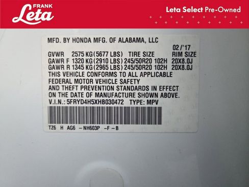 Used 2017 Acura MDX SH-AWD w/ Technology Package image 36