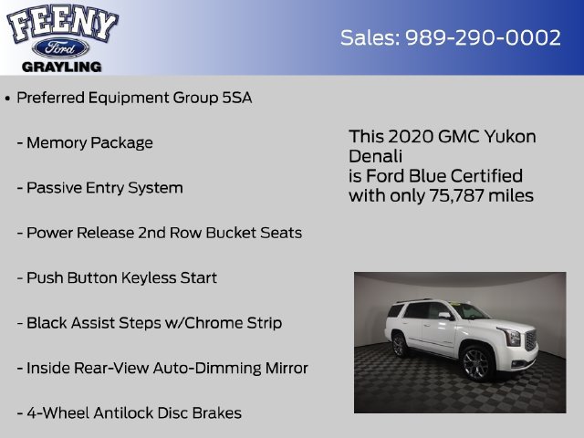 Used 2020 GMC Yukon Denali w/ Denali Ultimate Package AWD/4WD image 9
