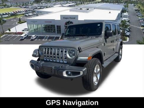Certified 2020 Jeep Wrangler Unlimited Sahara AWD/4WD image 3