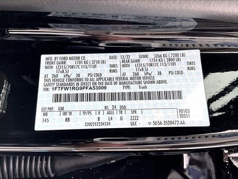 Used 2023 Ford F150 Raptor image 33