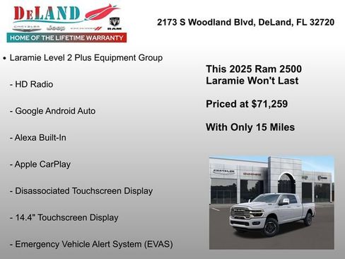 New 2025 RAM 2500 Laramie image 30