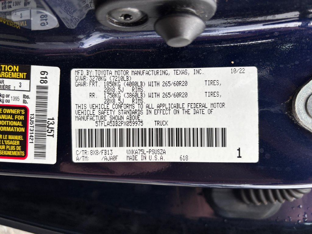 Used 2023 Toyota Tundra SR5 AWD/4WD image 30
