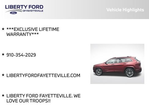 Used 2019 Jeep Cherokee Overland AWD/4WD image 5
