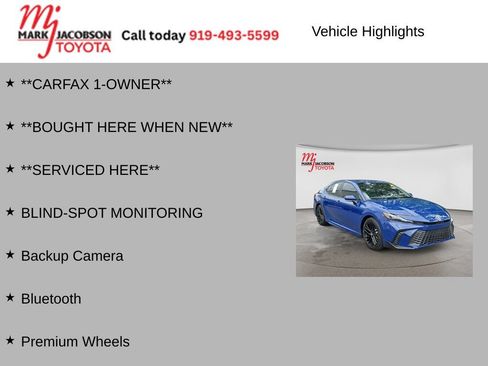 Used 2025 Toyota Camry SE FWD image 6