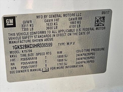 Used 2017 GMC Yukon SLT w/ Open Road Package image 15