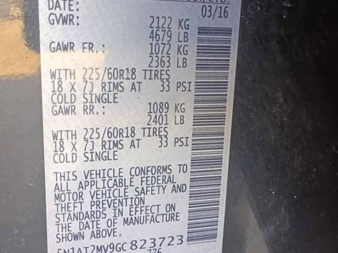 Used 2016 Nissan Rogue SL w/ SL Premium Package image 17