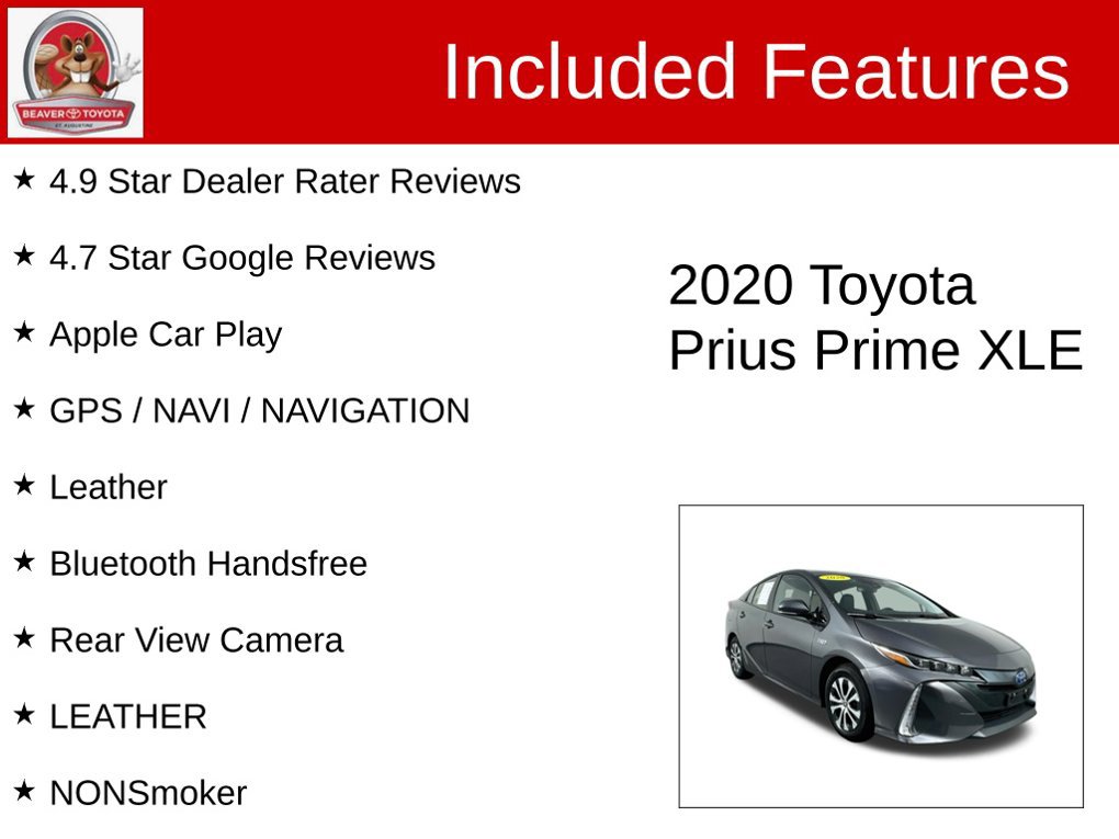 Used 2020 Toyota Prius Prime XLE FWD image 4