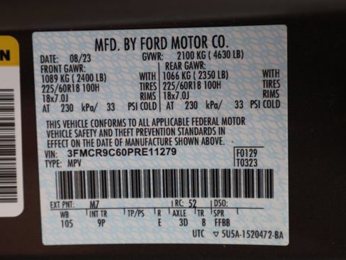 Used 2023 Ford Bronco Sport Outer Banks AWD/4WD image 30