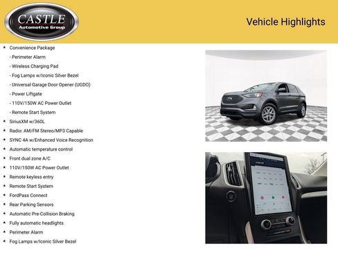 Used 2023 Ford Edge SEL w/ Convenience Package AWD/4WD image 4