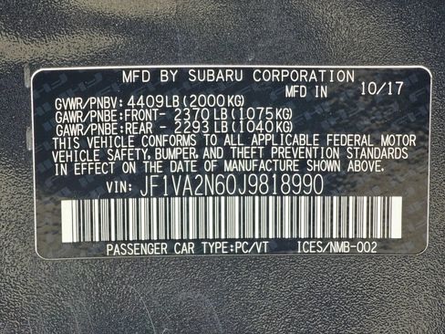 Used 2018 Subaru WRX STI AWD/4WD image 36
