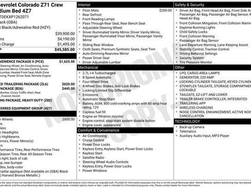 Used 2023 Chevrolet Colorado Z71 w/ Z71 Convenience Package 2 image 5