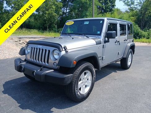 Used 2018 Jeep Wrangler Unlimited Sport S AWD/4WD image 1
