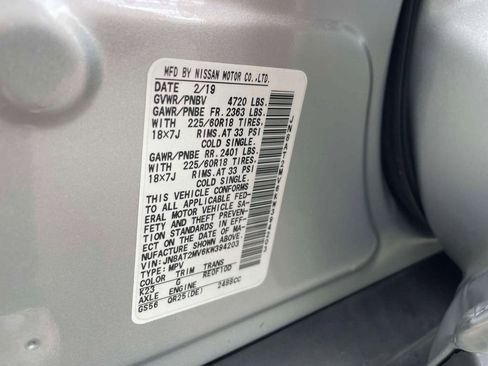 Used 2019 Nissan Rogue SV w/ Premium Package AWD/4WD image 19