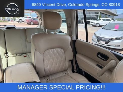 Certified 2023 Nissan Armada Platinum w/ Captain's Chairs Package AWD/4WD image 23