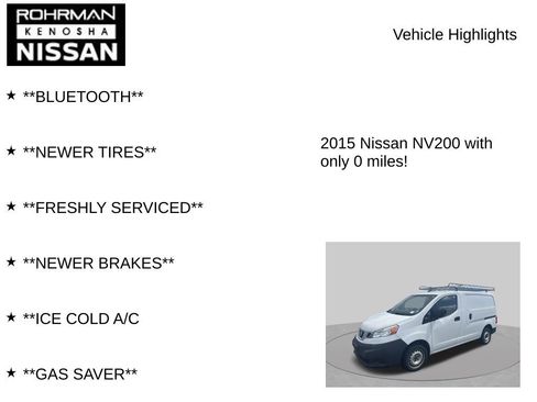 Used 2015 Nissan NV200 S FWD image 7