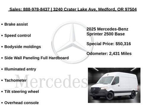 Used 2025 Mercedes-Benz Sprinter 2500 image 10