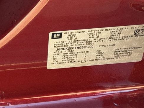 Used 2017 Chevrolet Silverado 1500 LTZ w/ Texas Edition AWD/4WD image 10