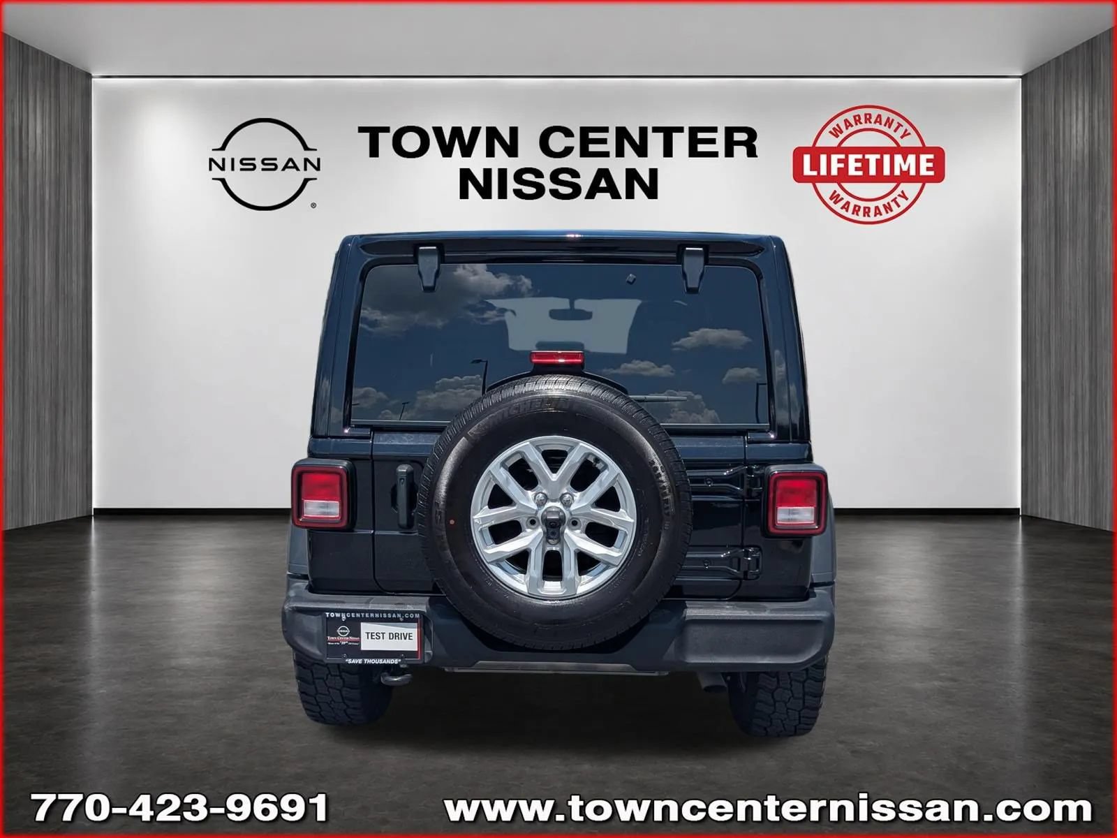 Used 2023 Jeep Wrangler Unlimited Sport w/ Sun And Sound Package AWD/4WD image 6