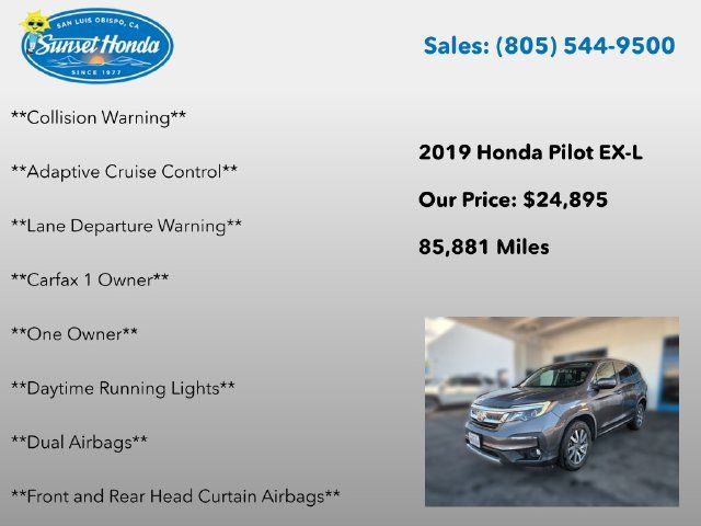 Used 2019 Honda Pilot EX-L image 7