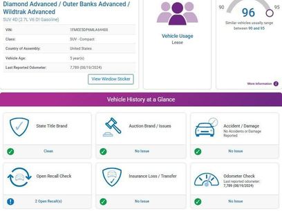 Used 2021 Ford Bronco Black Diamond w/ Sasquatch Package