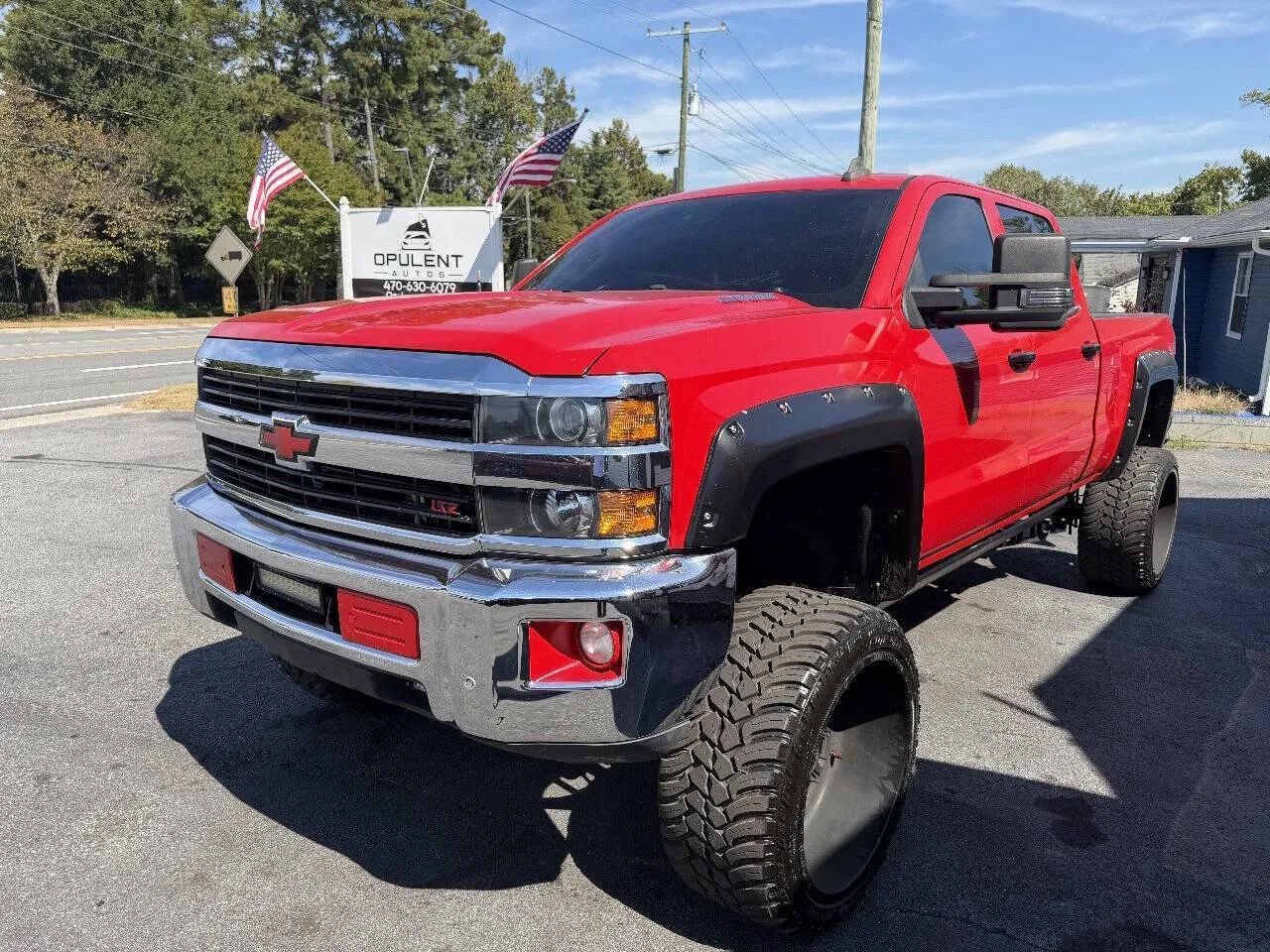 Used 2015 Chevrolet Silverado 2500 LTZ w/ Duramax Plus Package AWD/4WD image 3